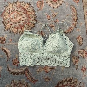 VS Pink Lace Bralette